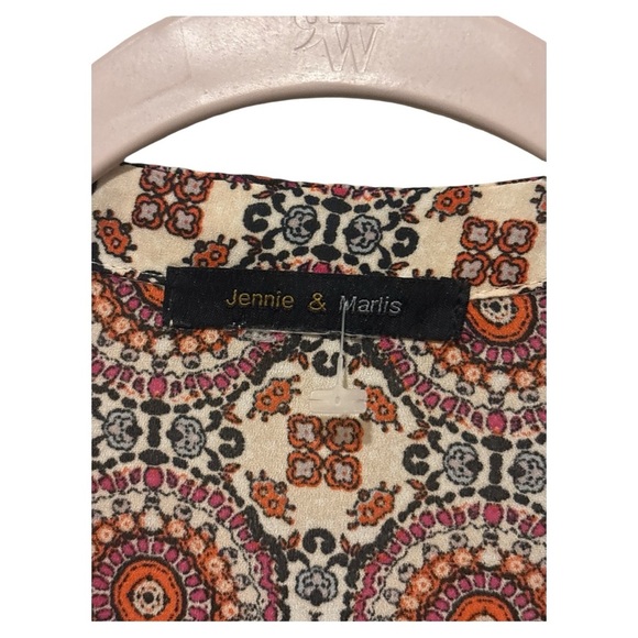 Elegant Floral Print Blouse - Picture 2 of 6